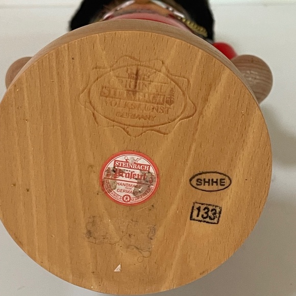 Vintage Original Steinbach Wooden Nutcracker Made In Germany 12" - Picture 6 of 12